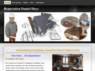 Détails : Rénovation Daniel Hays