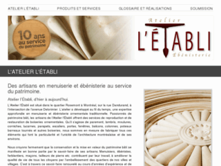 Détails : Atelier L'établi