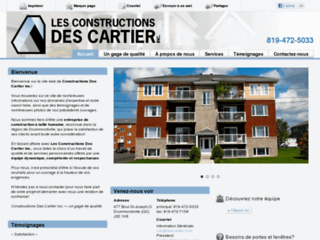 Détails : Les Constructions Des Cartier inc