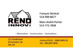 Détails : Reno Innov. inc. - Rénovation de tous genres