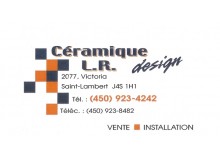 Détails : Céramique L.R. Desing