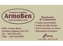 Détails : ArmoBen - Fabricant d'armoires de cuisine