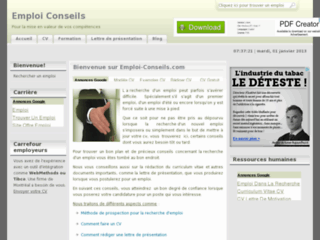 Détails : Emploi-Conseils.com