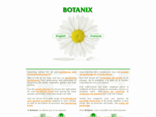 Détails : Botanix - Lest Jardins Gaétan Chassé inc.