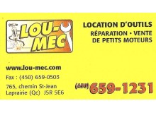 Détails : LOU-MEC - Location d'outils