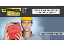 Détails : Liquidation O.P.C. - Vente d'outils pour professionnels et bricoleurs à bas prix
