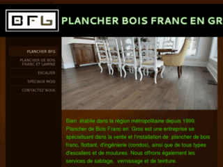 Détails : Plancher de Bois Franc en Gros