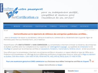 Détails : Netcertification - Le répertoire des entreprises de rénovation à Montreal