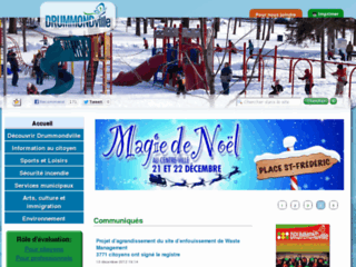 Détails : Ville de Drummondville - Site web officiel