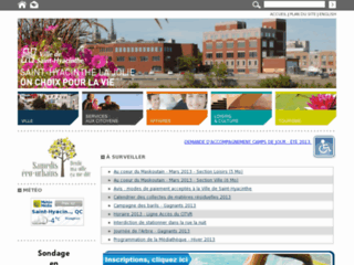 Détails : Ville de Saint-Hyacinthe - Site web officiel