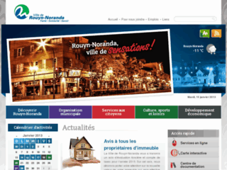 Détails : Ville de Rouyn-Noranda - Site web officiel