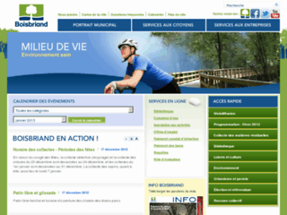 Détails : Ville de Boisbriand - Site web officiel