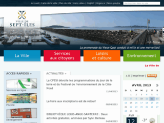 Détails : Ville de Sept-Îles - Site web officiel