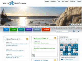 Détails : Ville de Baie-Comeau - Site web officiel