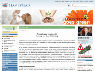 Détails : Ville de Hampstead - Site web officiel