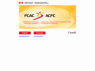 Détails : ACFC - Agence de la consommation en matière financière du Canada