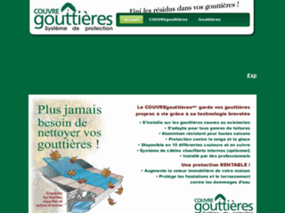 Détails : Couvre-Gouttières - Protection de gouttières et gouttières sans joint