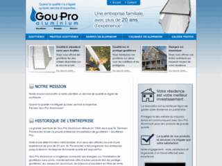 Détails : GouPro Aluminium - Gouttières - Rampes - Balcons