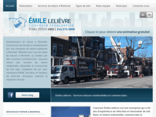 Détails : Émile Lelièvre inc. - Entrepreneurs en toiture à Montréal