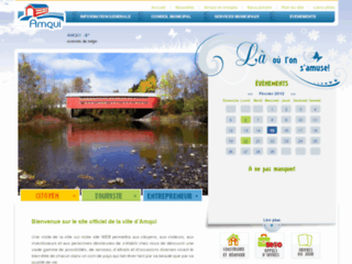 Détails : Ville de Amqui - Site web officiel