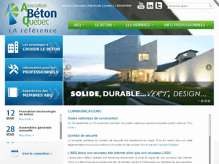 Détails : ABQ - Association béton Québec